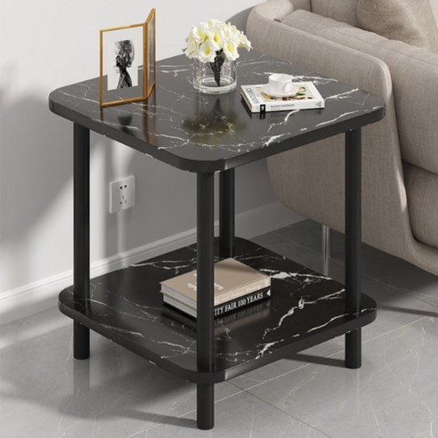 고급스럽고 실용적인 제이유엔비아이 스퀘어 사각 사이드 테이블 쇼파협탁