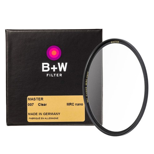 슈나이더크로이츠나흐 B+W 007 Clear MRC nano MASTER 카메라렌즈필터 86mm, 1개