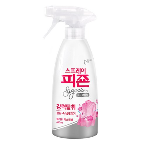 피죤 스프레이 시그니처 섬유탈취제 플라워페스티벌, 490ml, 1개