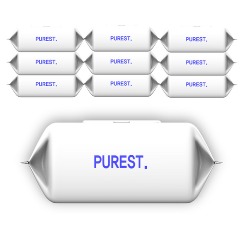 퓨어스트 시그니처: 탁월한 순수성과 부드러움의 아기물티슈