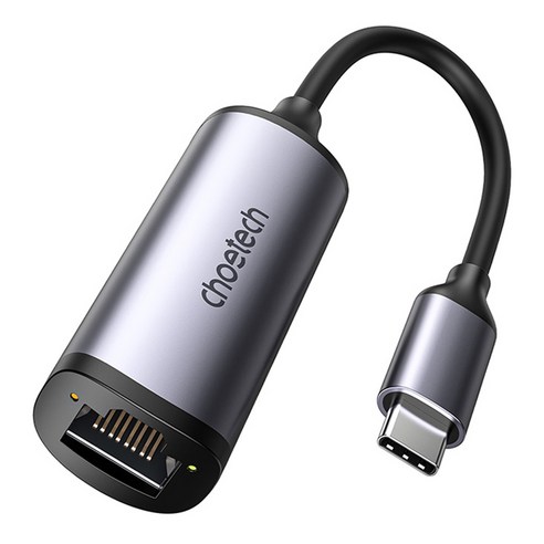 초텍 C타입 to RJ45 2.5Gbps 어댑터, 1개, HUB-R02