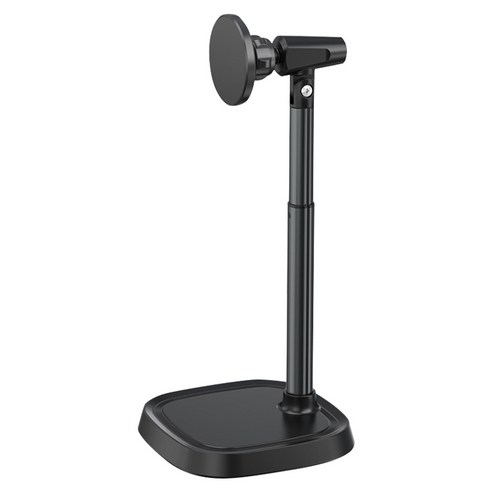 위니즈 맥세이프 마그네틱 높이조절 휴대폰 거치대, 블랙, 1개, WZ-T8CB 맥세이프거치대