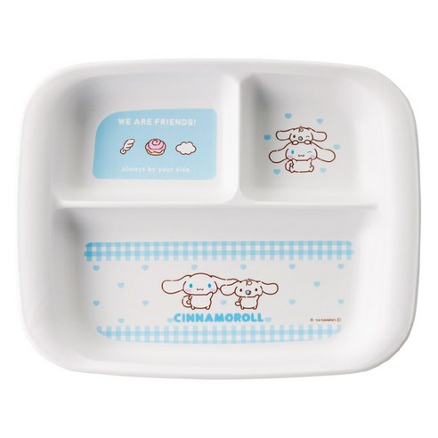 스케이터 전자레인지 항균 플레이트 XP7AG, Cinnamoroll, 1개