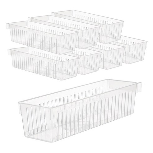 헬로키친 다용도 수납 정리 냉장고 트레이 소형