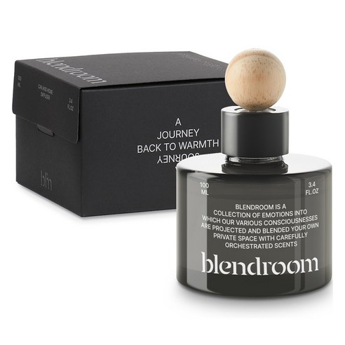 블랜드룸 차량용 디퓨저 100ml, 1개, 블랙체리나이트