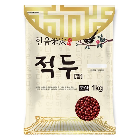 한음미가 적두 팥, 1kg, 1개