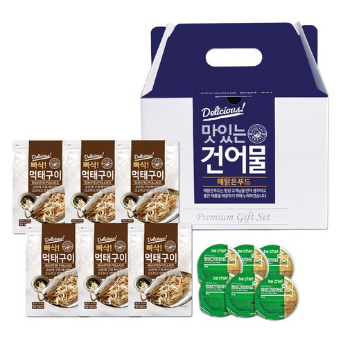해맑은푸드 빠삭 먹태구이 25g + 청양간장마요 소스 30g 세트, 55g, 6개