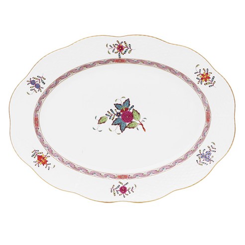 Herend 아포니 오발 플레이트 345, 멀티, 1개