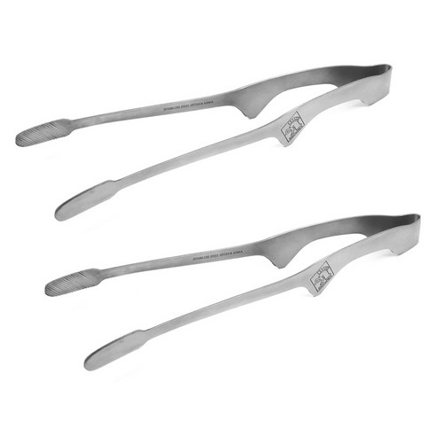 코코렉스 스텐 위생 초밥 집게 24.5cm, 2개