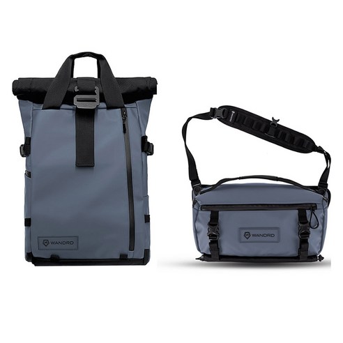 원더드 PRVKE 백팩 31L + ROGUE 슬링백 9L 세트, 블루, 1세트