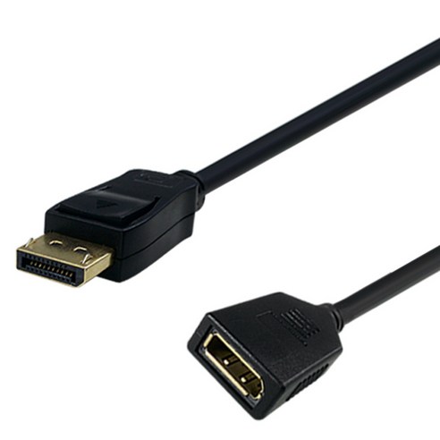 랜스타 디스플레이포트 1.2 연장케이블 LS-DP12MF, 1개, 1m