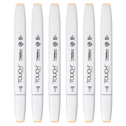 터치 트윈 브러쉬 마카 142 PALE CREAM, 6개, 1색