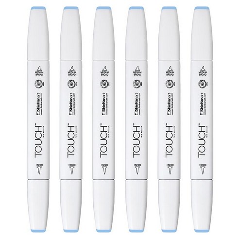 터치 트윈 브러쉬 마카 183 PHTHALO BLUE, 6개, 1색