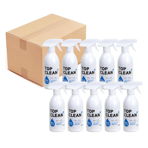 탑크린플러스 살균 소독제, 500ml, 10개