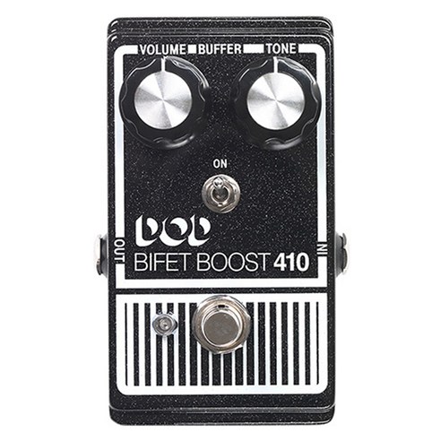 DOD Bifet Boost 410 이펙터 부스트 + 버퍼 기타 베이스, 디지텍 DOD-410_P6, 1개