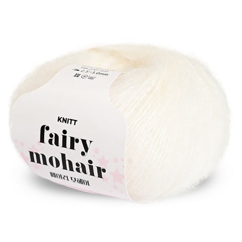 솜털 구름처럼 포근한 행복, 니뜨 페어리 모헤어 뜨개실로 만들어 보세요! 모헤어실