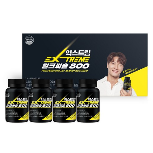 익스트림 밀크씨슬 800mg, 90정, 4개