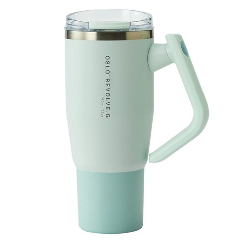 오슬로 리볼브 G 회전 핸들 텀블러, 민트, 950ml, 1개