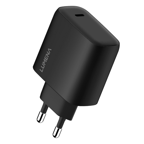 루메나 45W GaN 고속충전기 GQ45, 블랙, 1개