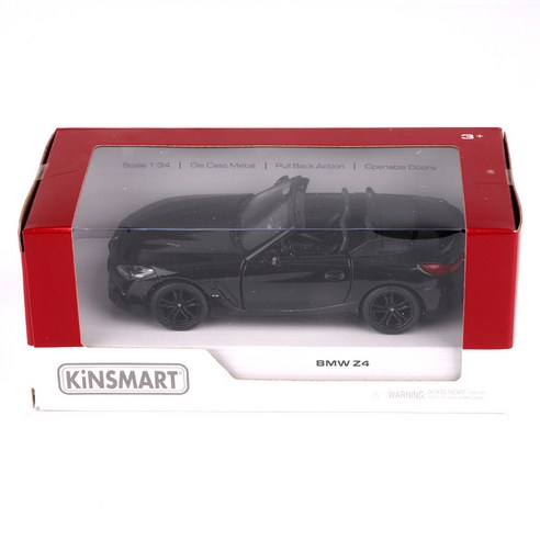 킨스마트 BMW Z4 미니카 KT5419, 블랙, 1개