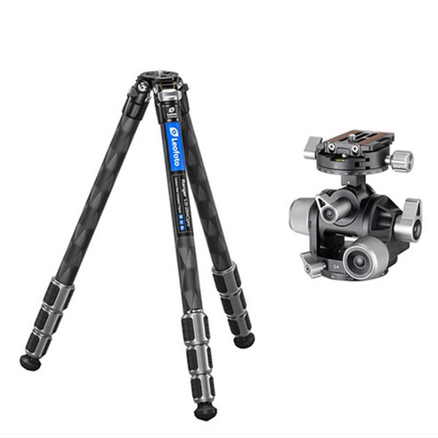 레오포토 LS-284C PRO + G4 카본삼각대 기어헤드 세트, LS-284C PRO+G4, 1세트