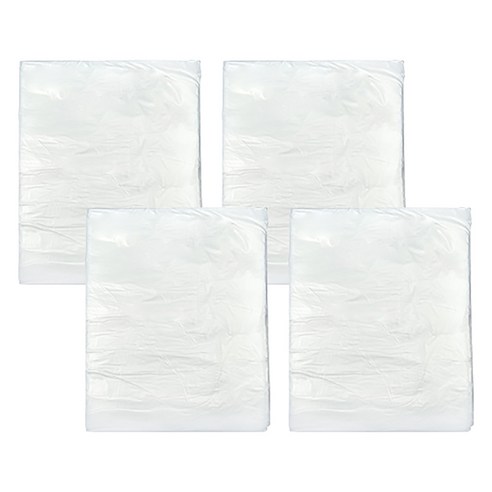 월드크린 분리수거 배접 비닐봉투 백색, 50L, 200개