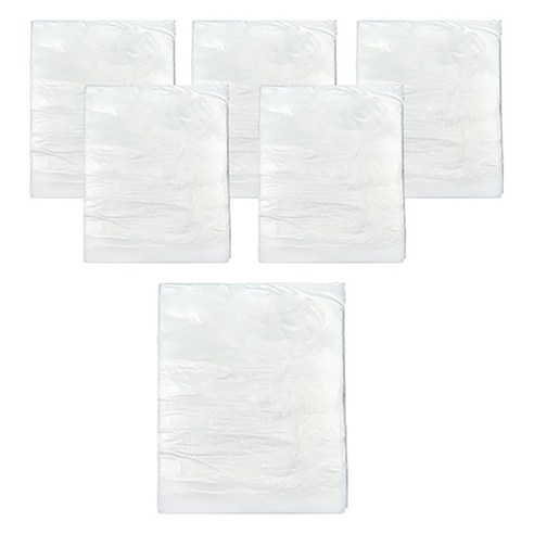 월드크린 분리수거 배접 비닐봉투 백색, 50L, 300개