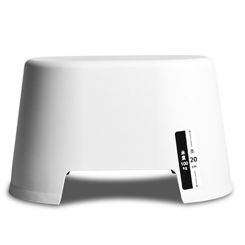 미끄럼방지 욕실의자, 화이트