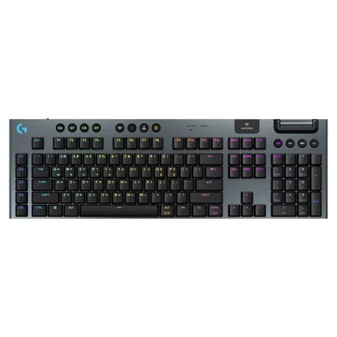 로지텍 G915 X LIGHTSPEED 키보드, 블랙, 키보드(Y-R0069), 리시버(CU0021), 청축