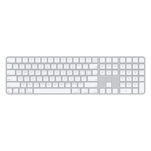 Apple 2024 Touch ID 숫자 키패드 Magic Keyboard, 화이트, MXK73KC/A