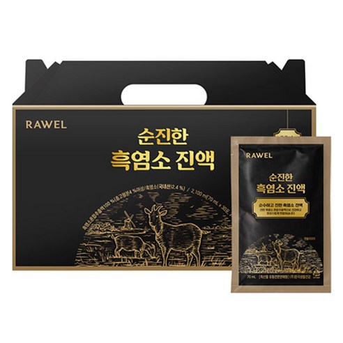 로엘 순진한 흑염소 진액, 70ml, 30개