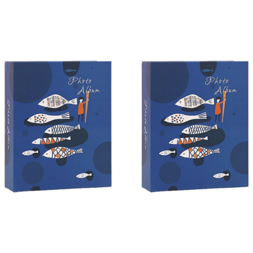 라벤티아 캐릭터 동물 사진첨 앨범 2p, 타입2, 50매