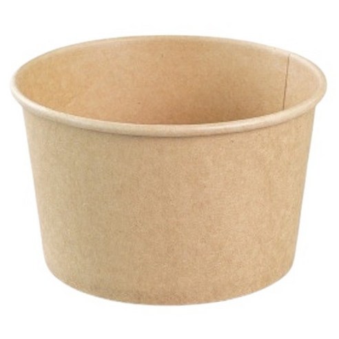생활을그리다 크라프트 무인쇄 종이용기 750ml 125 x 75 mm, 50개입, 1개