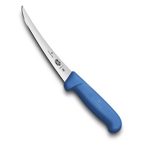 빅토리녹스 보닝나이프 유연한 좁은폭 곡선 뼈칼 시리즈, 15cm, 블루 5.6612.15, 1개
