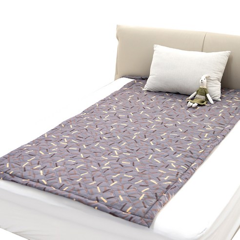 한일메디컬 워셔블 온수매트 진그레이, 더블(190 x 145 cm)