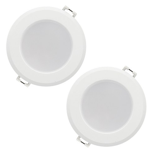 샛별하우스 방습 플리커프리 LED 다운라이트 15cm 15W 2p, 전구색