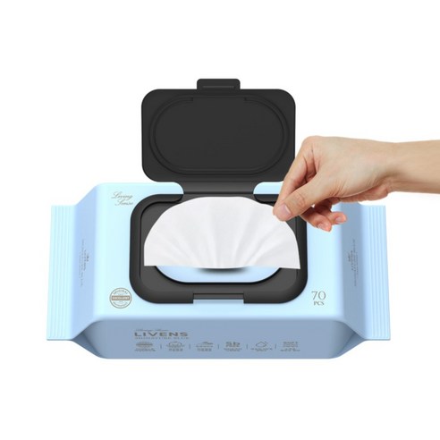 부드럽고 도톰한 엠보싱 물티슈