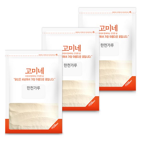 고미네 한천가루, 100g, 3개