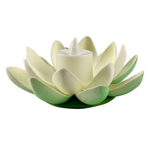 비투윈 반디돌 야외놀이 축제 풍등 15cm, 더블 꽃잎 화이트, 1개