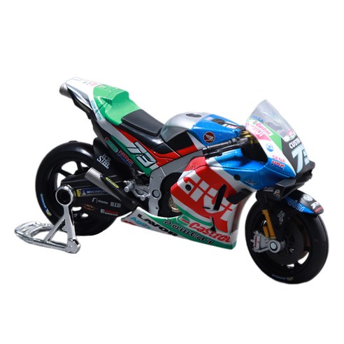 마이스토 LCR Honda 2021 GP 레이싱오토바이 완구 1:18, 73AlexMarquez, 1개