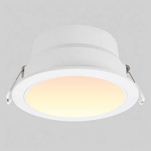 비츠온 멜리빙 LED 다운라이트 10.1cm 10W 슬림컷오프 딥, 화이트 + 전구색, 1개