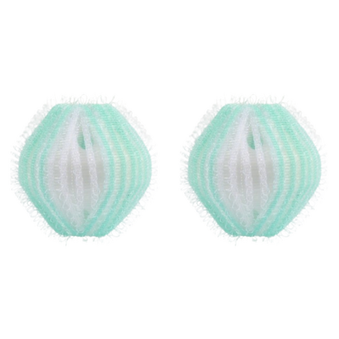 킹스로드 통돌이 드럼 세탁볼, 02 민트화이트 3.5cm, 2개