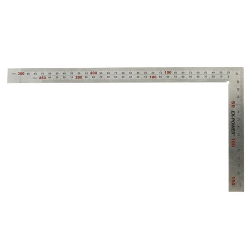 목공의 완벽한 동반자, 이엑스파워 목공용 직각자 ECW-1530 직각자