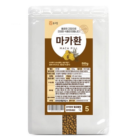 윤고집 마카환, 500g, 1개