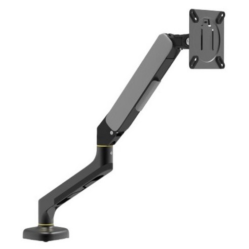 엘디엘 마운트 플렉스핏 각도조절 싱글 거치대 모니터암 APL-FLEX FIT A3B PLUS, 1개, 블랙