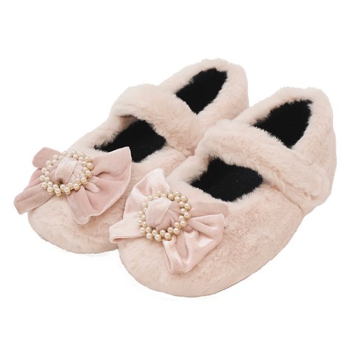 편안하고 세련된 베이비잼 여아용 엘레나 플랫 슈즈