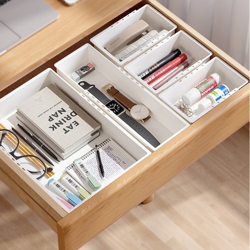 길이 조절로 공간 활용 극대화! 달콤상점 정리함으로 깔끔하게 변신하세요.