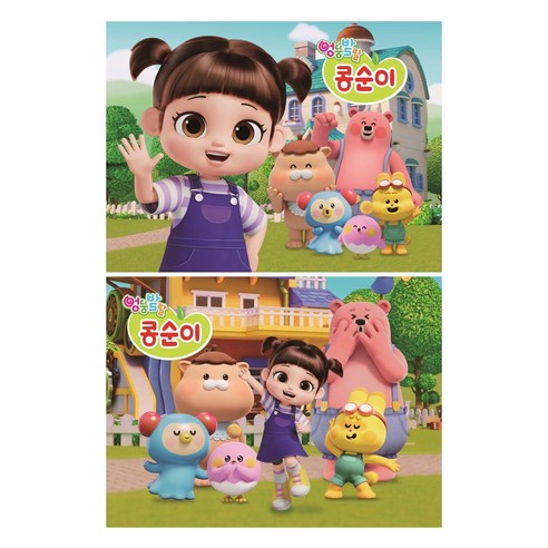 콩순이 유니콘 엉뚱발랄 판퍼즐, 1세트, 111피스