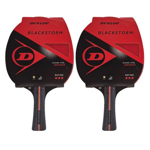 던롭 쉐이크핸드 양면 탁구라켓 Dunlop BLACKSTORM, 블랙스톰