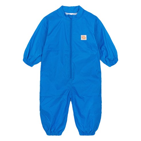 삠뽀요 유아용 예티 플레이 미술 가운 NLTCA01, 블루